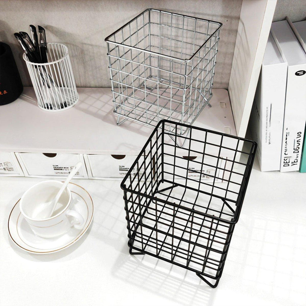 Wrought Iron Storage Basket in Two Colours | StorageOZ