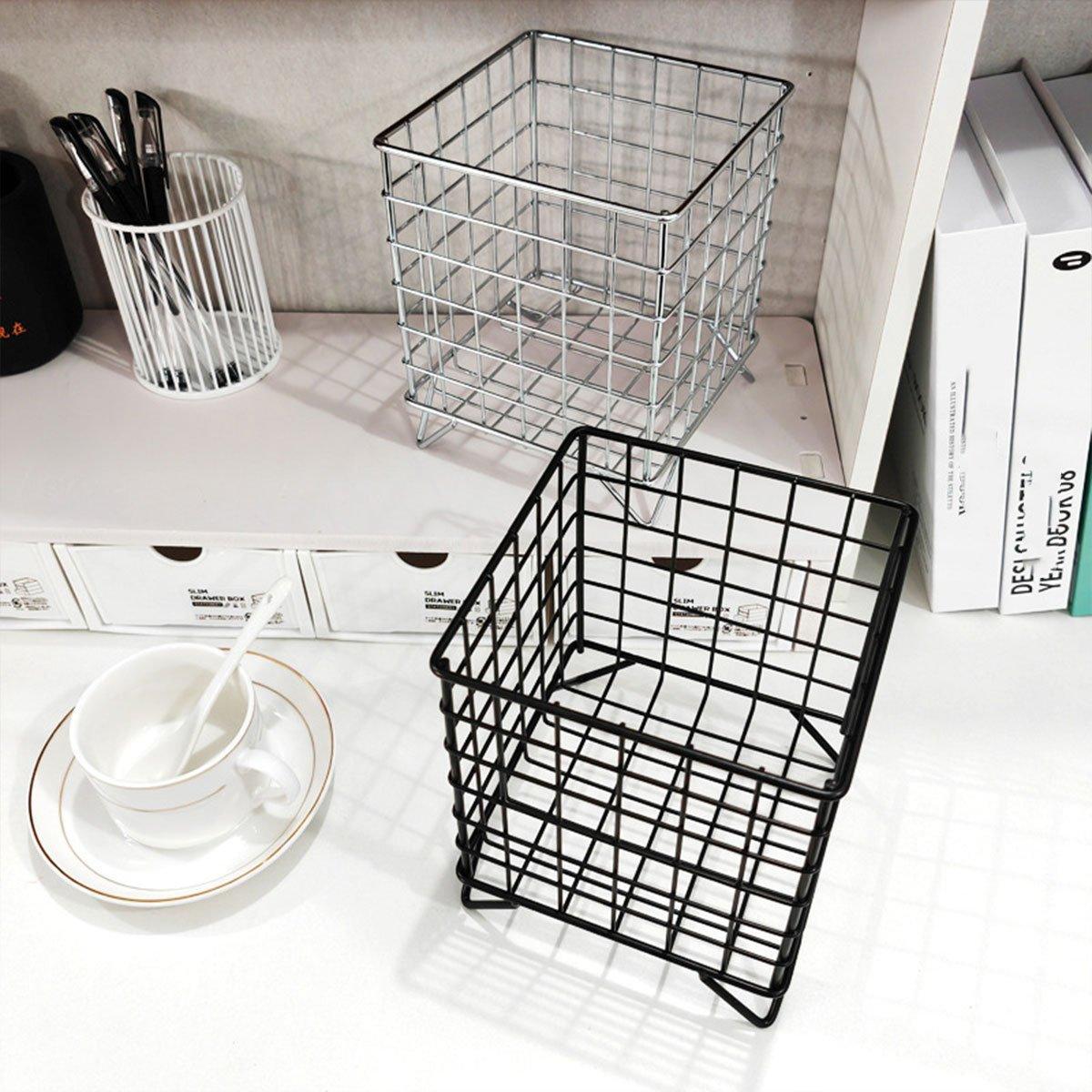 Wrought Iron Storage Basket in Two Colours | StorageOZ