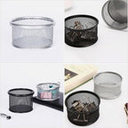 4 Pcs Metal Clip Storage Tubes Two Colours | StorageOZ
