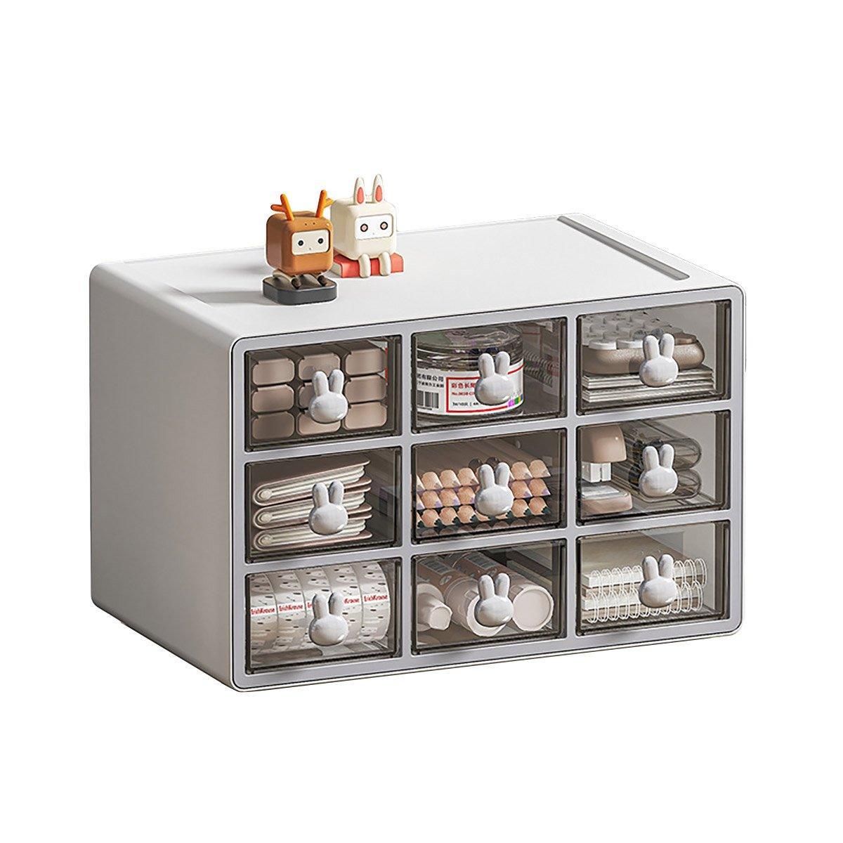 Rabbit Desktop Organiser 3 or 9 Grid Sizes | StorageOZ