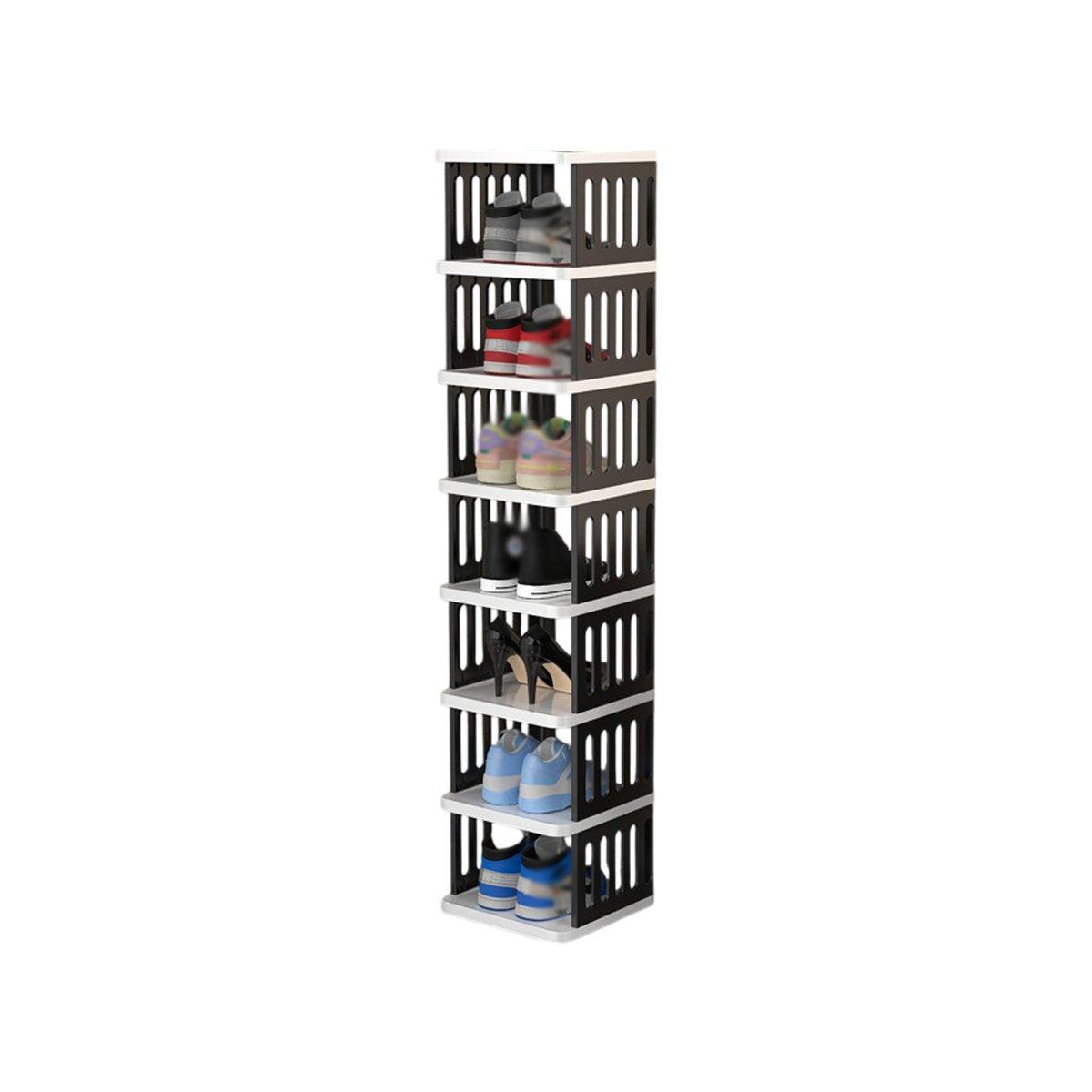Vertical Shoe Rack 7 or 8 Tiers Three Colours | StorageOZ