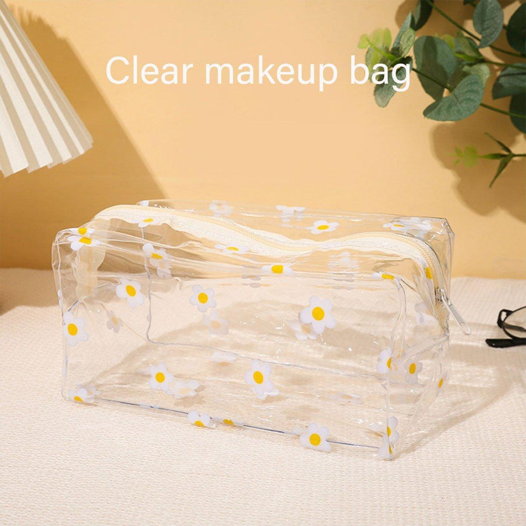 2 Pcs Clear PVC Travel Makeup Storage Bags | StorageOZ