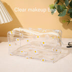 2 Pcs Clear PVC Travel Makeup Storage Bags | StorageOZ