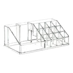 Clear Multi Grid Desktop Storage Box Organiser | StorageOZ