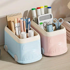 Bus Cartoon Desktop Pen Holder Two Colours | StorageOZ