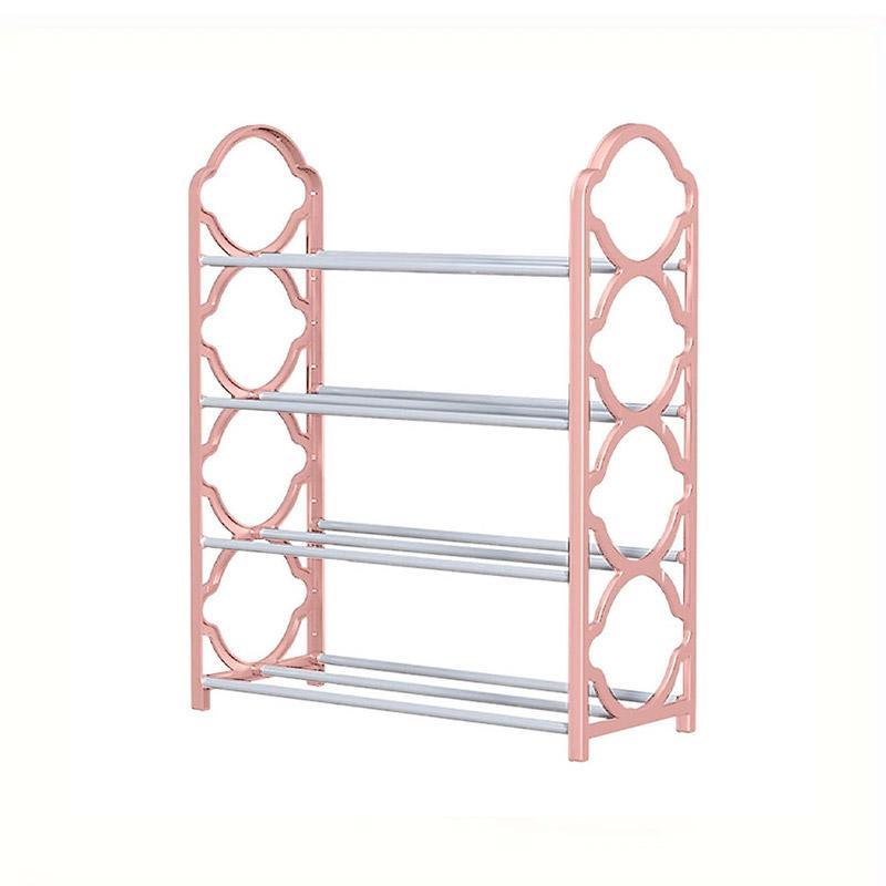 4 Tier Shoe Rack in Three Colours Organiser | StorageOZ