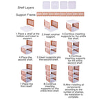 Vertical Shoe Rack 7 or 8 Tiers Three Colours | StorageOZ