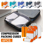 6 Pcs Mesh Travel Storage Bags Five Colours | StorageOZ
