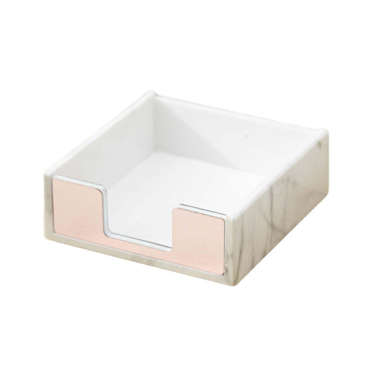 Sticky Note Desktop Box in Six Finishes Set | StorageOZ