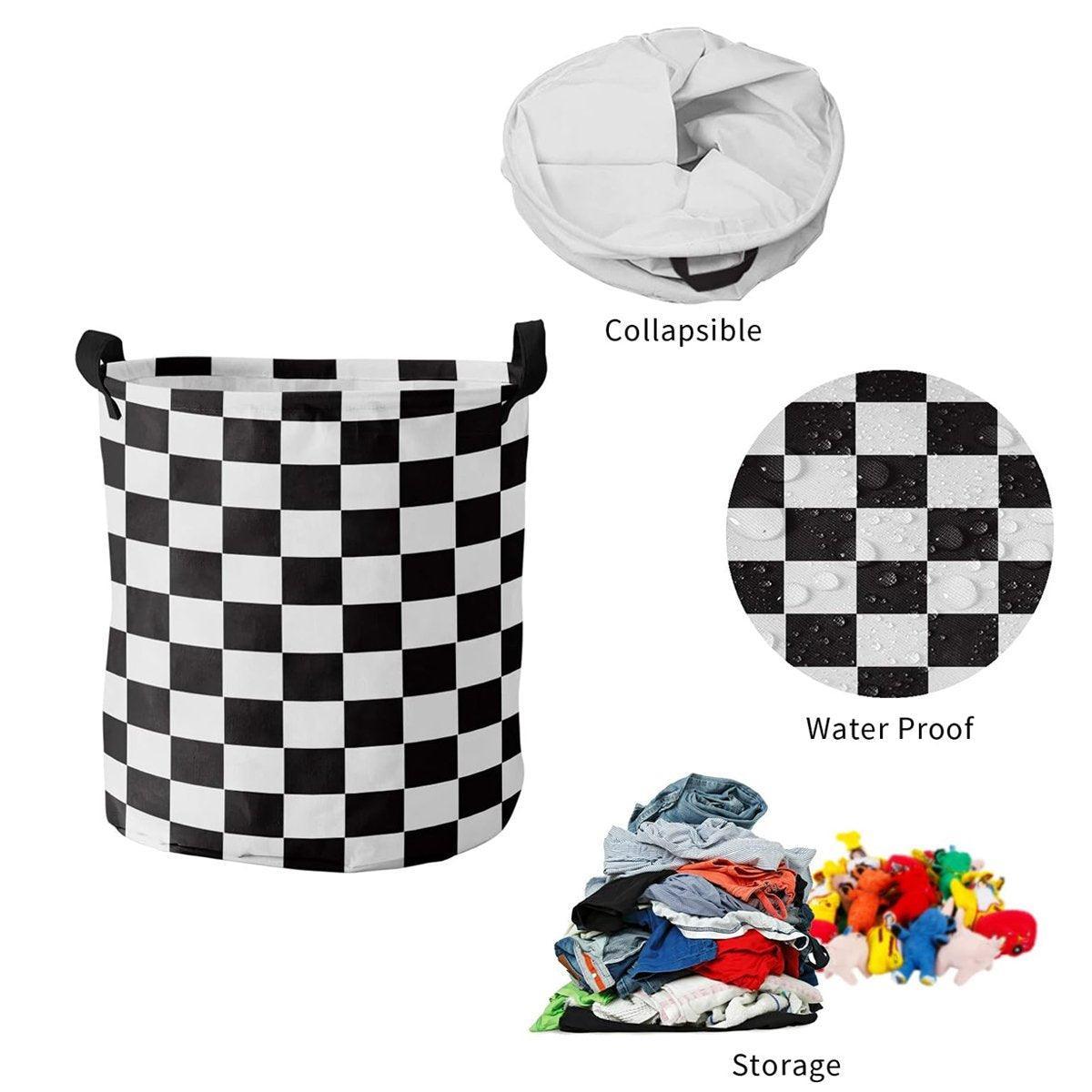Foldable Printed Laundry Basket Six Prints | StorageOZ