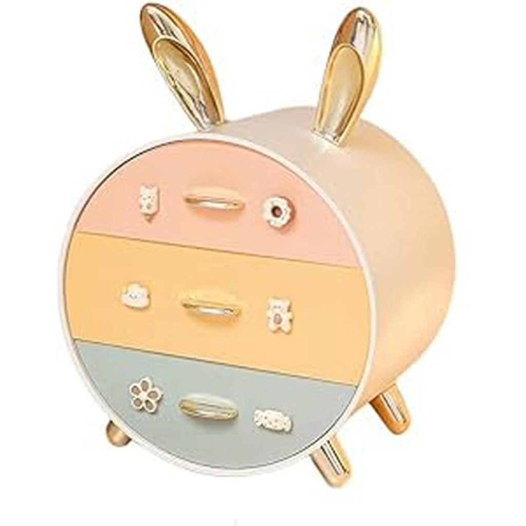 Round Multi Drawer Storage Box Two Colours | StorageOZ