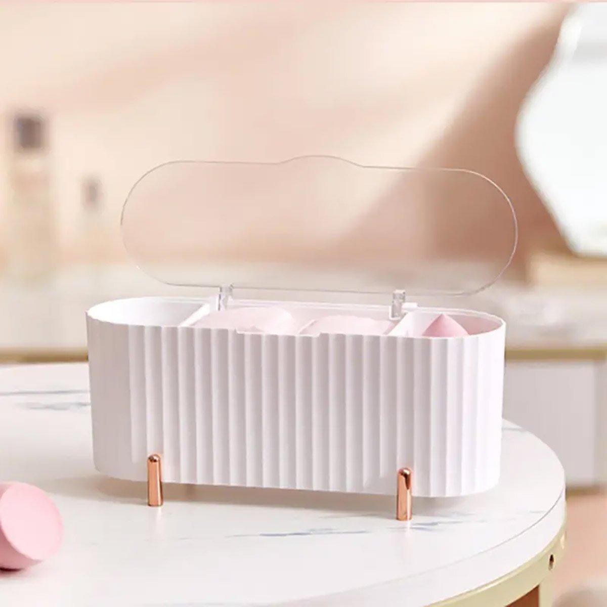 3 Compartment Beauty Organiser Two Colours | StorageOZ