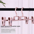 10 Pcs Clip Trouser Hangers in Six Colours | StorageOZ