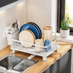 Kitchen Sink Dish Rack with Tray Two Colours | StorageOZ