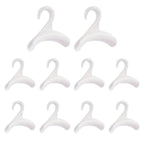 10 Pcs Wardrobe Rail Hooks in Two Colours | StorageOZ