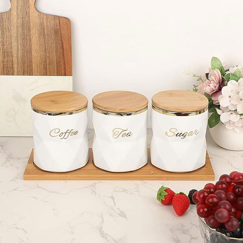 Canister Sets Two Colours Kitchen Organiser | StorageOZ