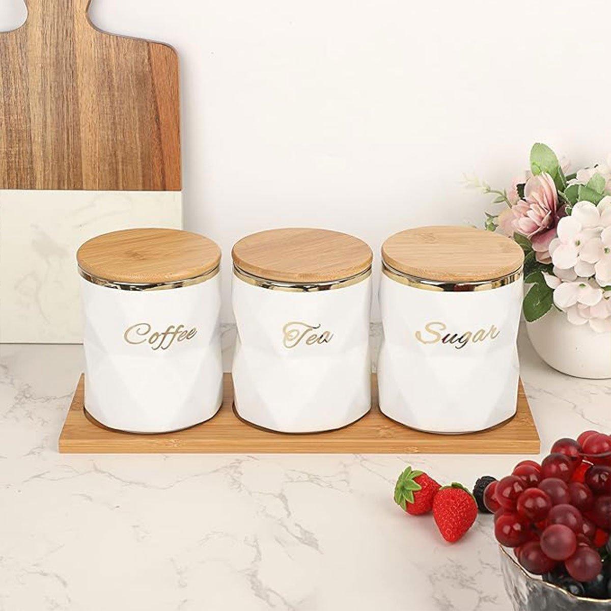 Canister Sets Two Colours Kitchen Organiser | StorageOZ