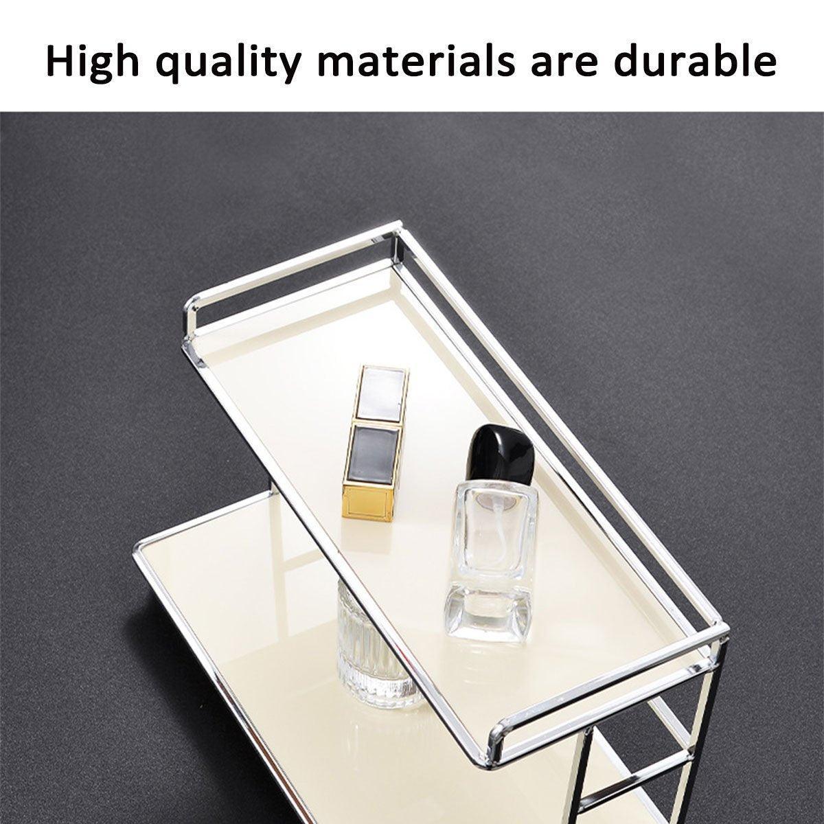 Two Tier Iron Cup Storage Rack Two Colours | StorageOZ
