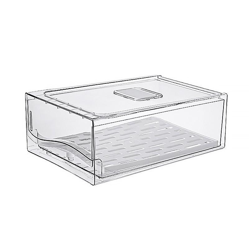 2 Pcs Fridge Drawer Boxes in Two Sizes Set | StorageOZ