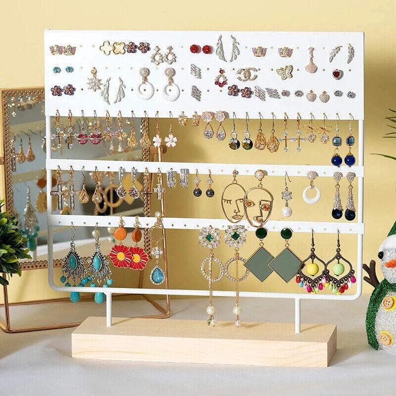 3 Tier 144 Hole Earring Stand Two Colours | StorageOZ
