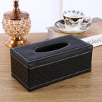 PU Leather Tissue Box Cover in Six Styles | StorageOZ