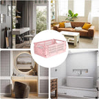 4 Pcs Stackable Storage Baskets Two Colours | StorageOZ