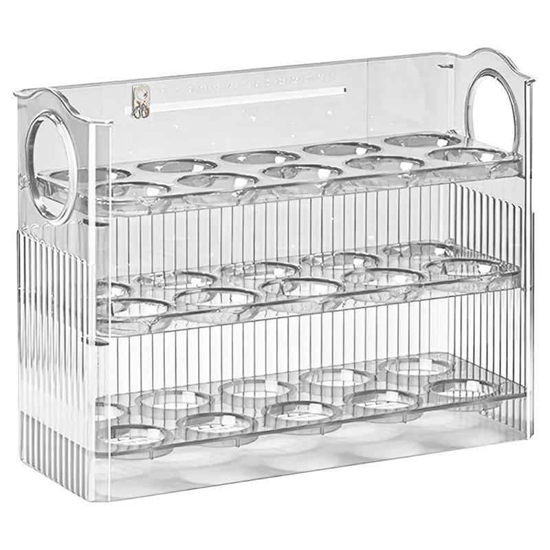 Egg Storage Boxes Two Colours Organiser Set | StorageOZ