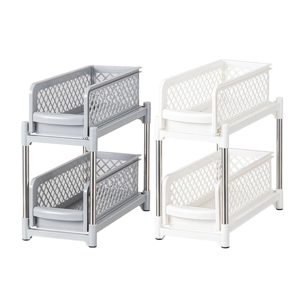 Pull Out Spice Drawer Rack in Two Colours | StorageOZ