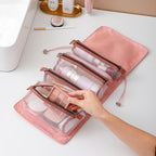 4-in-1 Mesh Travel Makeup Bag Six Colours | StorageOZ