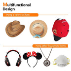 10 Pcs Adhesive Hat Hooks Wall Organiser | StorageOZ