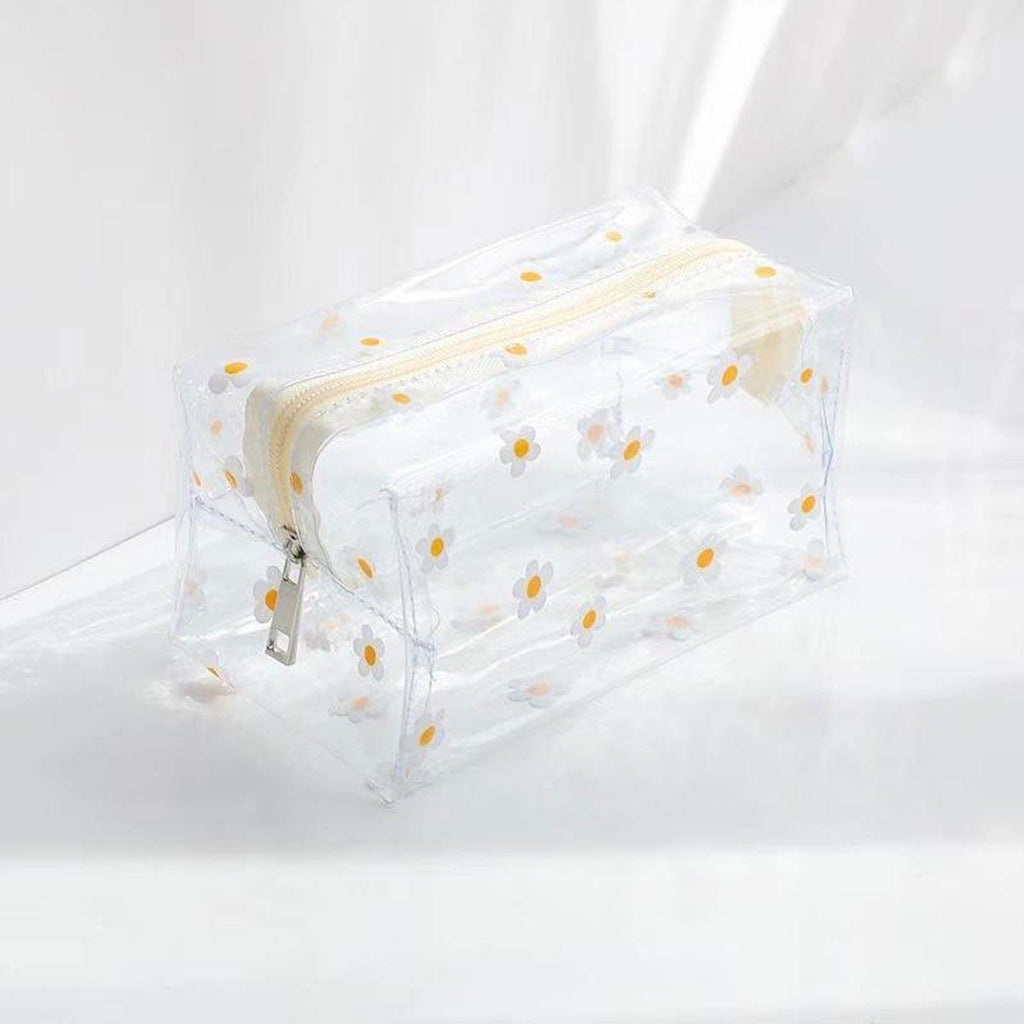 2 Pcs Clear PVC Travel Makeup Storage Bags | StorageOZ