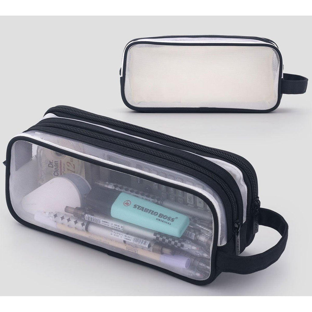 Gauze Pen Cases Two Colours Desk Organiser | StorageOZ
