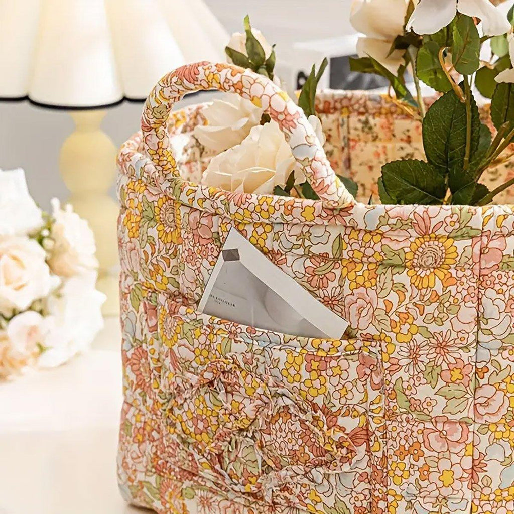 Floral Fabric Storage Basket in Six Prints | StorageOZ