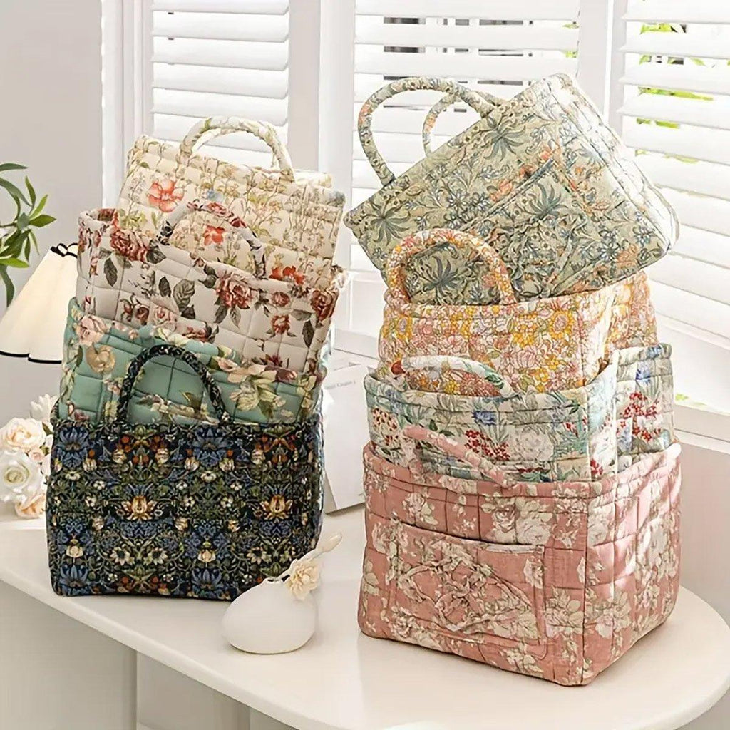 Floral Fabric Storage Basket in Six Prints | StorageOZ