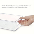 6 Pcs Clear Fridge Storage Boxes Set Set | StorageOZ