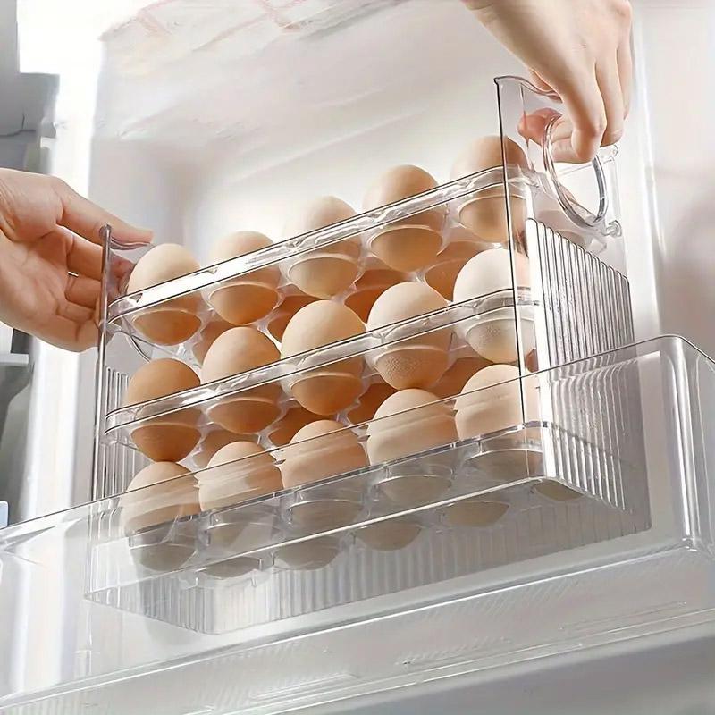 Egg Storage Boxes Two Colours Organiser Set | StorageOZ