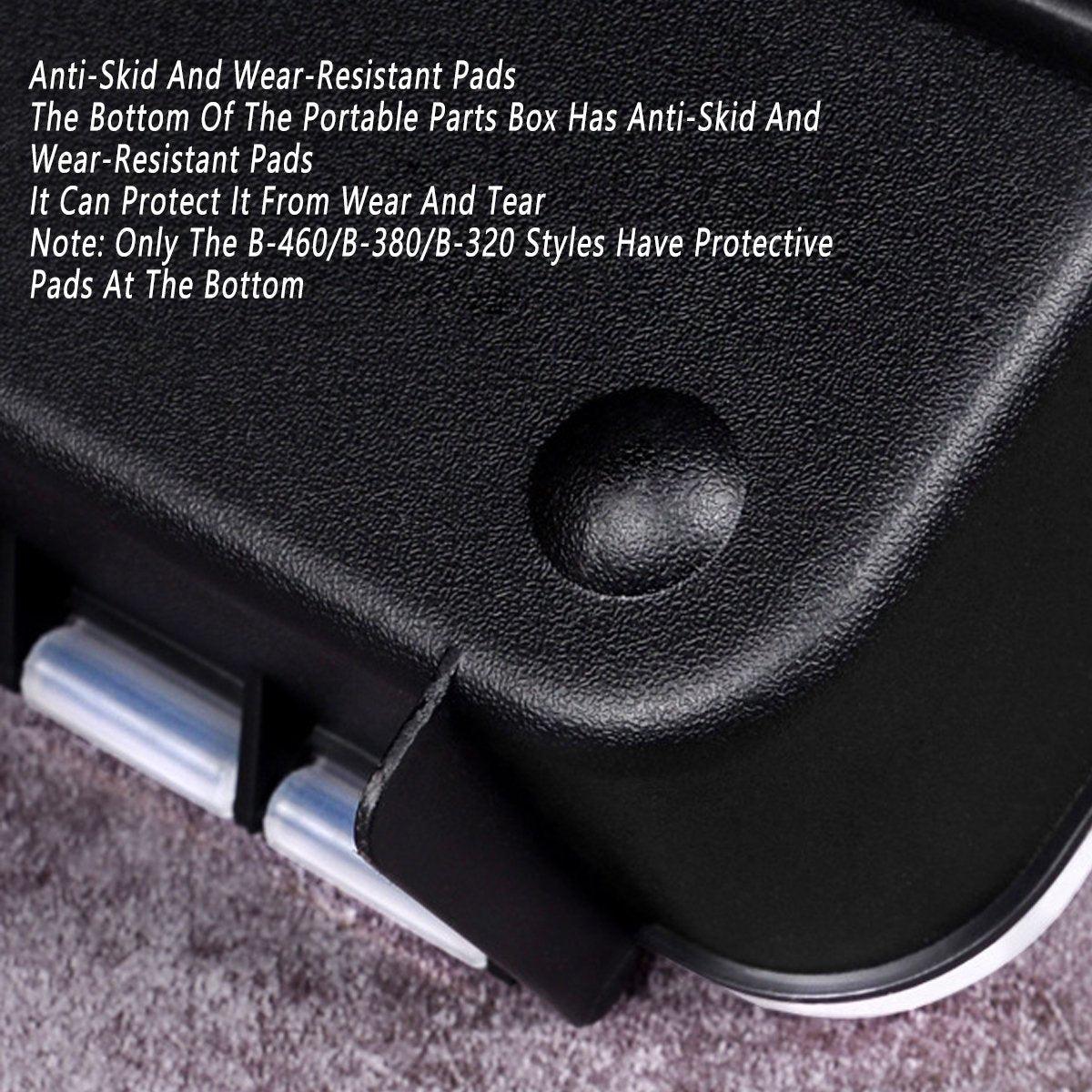 Compartment Plastic Parts Box in Six Sizes | StorageOZ