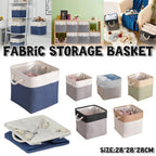 Foldable Linen Laundry Basket Six Colour Pairs | StorageOZ