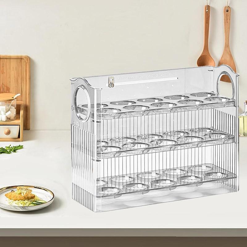 Egg Storage Boxes Two Colours Organiser Set | StorageOZ