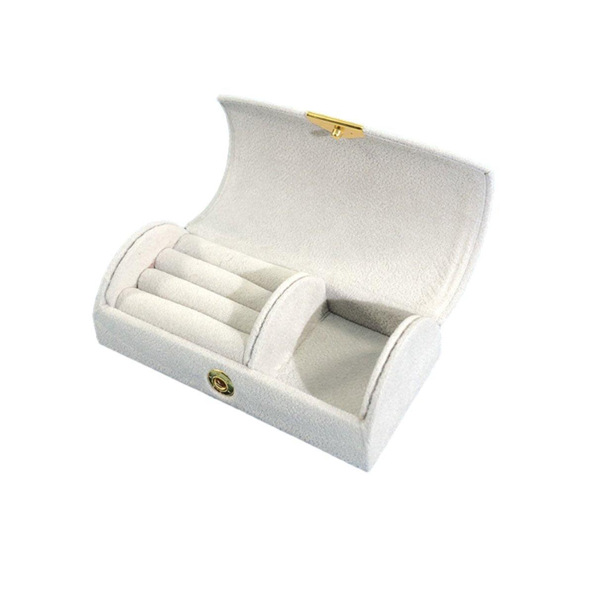 Flannel Travel Jewellery Case Six Colours | StorageOZ