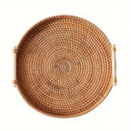 Rattan Serving Basket in Three Diameters | StorageOZ