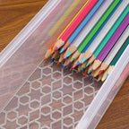 3 Pcs Clear Desktop Storage Boxes Six Colours | StorageOZ