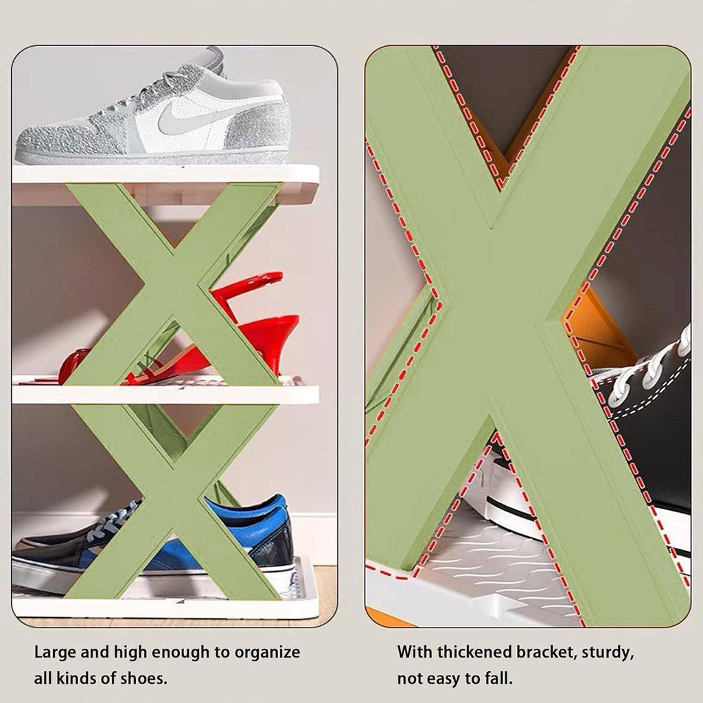 9 Tier Compact Shoe Rack for Narrow Spaces | StorageOZ