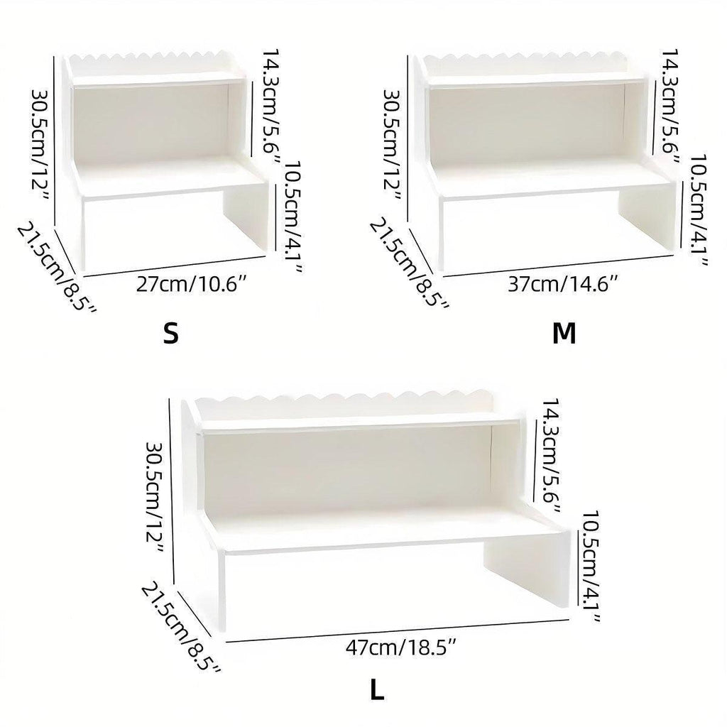 Two Layer Desktop Storage Rack Three Sizes | StorageOZ