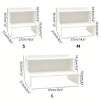 Two Layer Desktop Storage Rack Three Sizes | StorageOZ