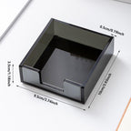 Sticky Note Desktop Box in Six Finishes Set | StorageOZ