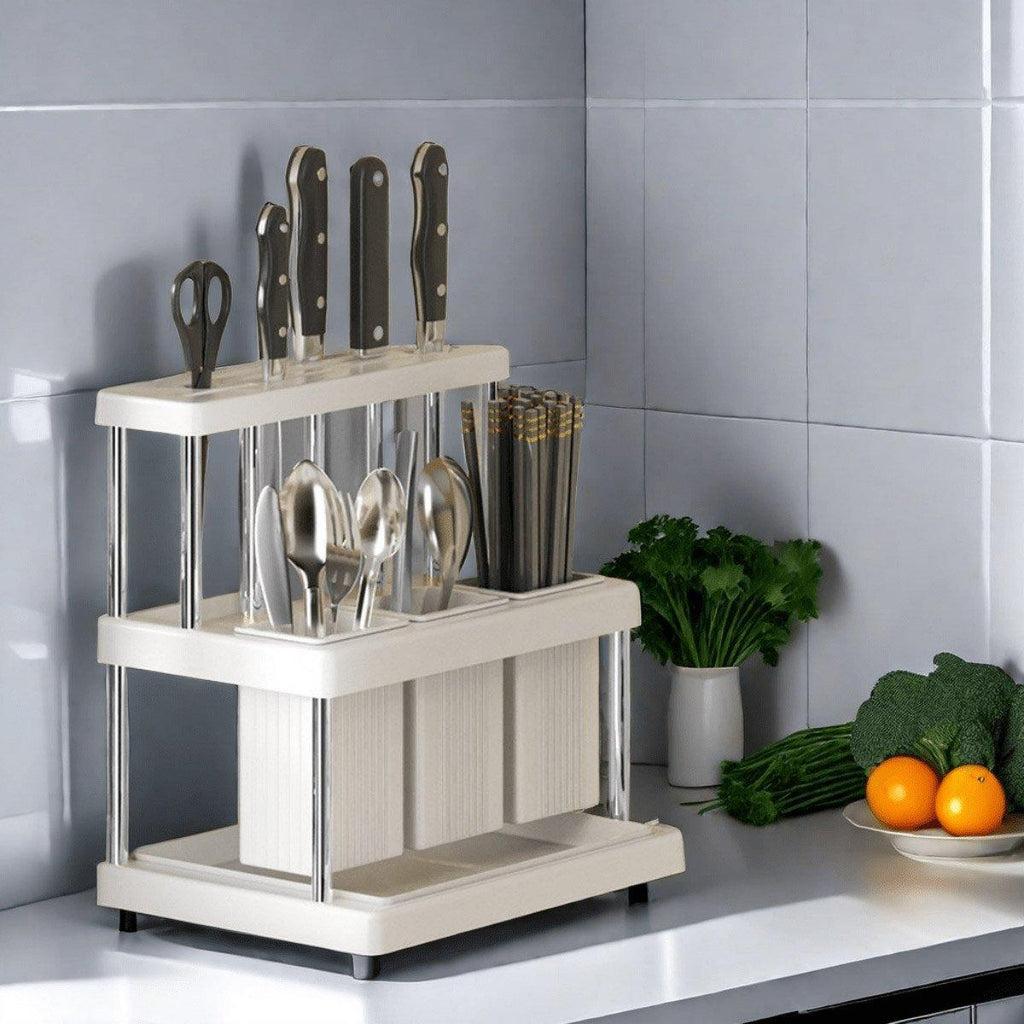 Cutlery Holders Two Colours Kitchen Organiser | StorageOZ
