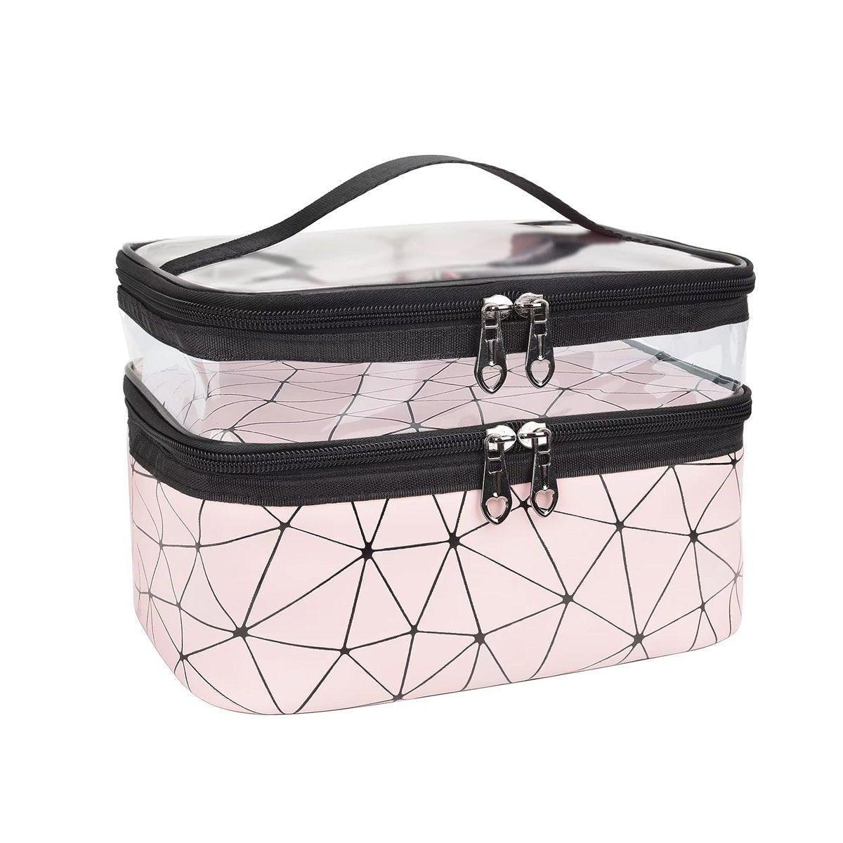 Double Layer Travel Makeup Bag Six Colours | StorageOZ