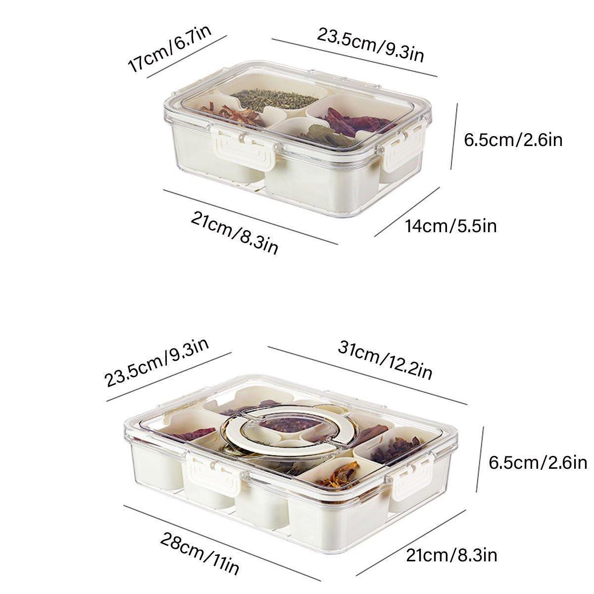 Airtight Spice Storage Box in Two Size Options | StorageOZ