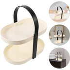 Two Tier Desktop Beauty Storage Rack Two Colours | StorageOZ